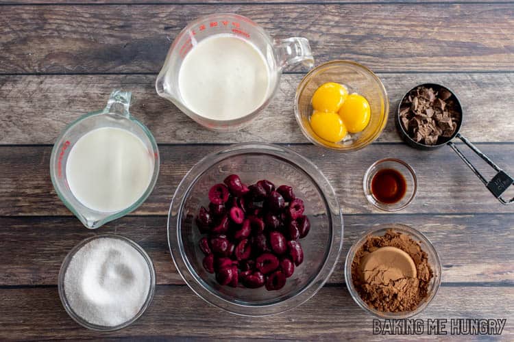 ingredients in small bowls