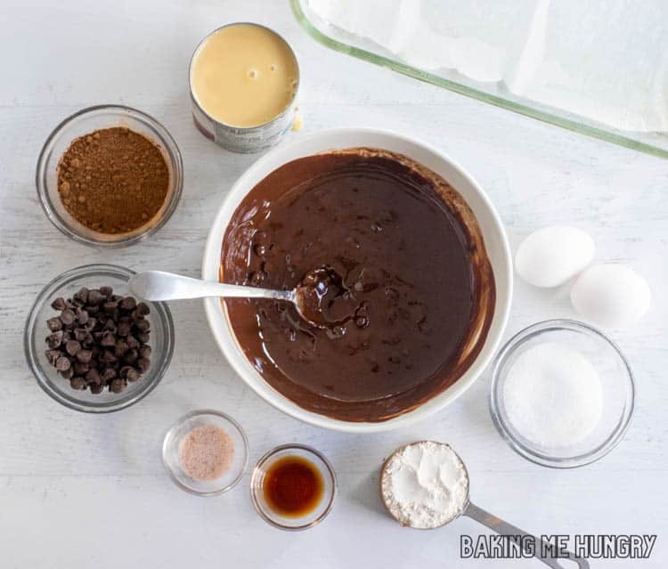 ingredients in small bowls