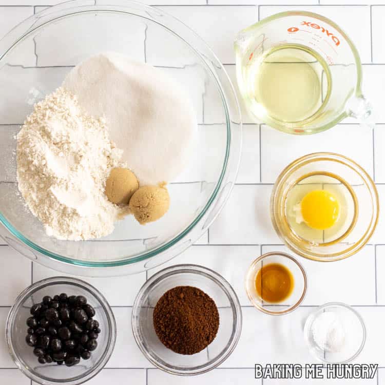 ingredients in small bowls