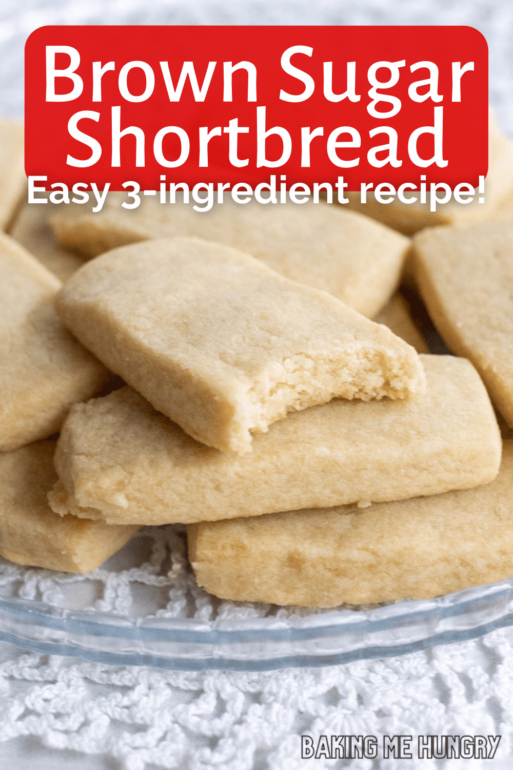 3 Ingredient Brown Sugar Cookies Recipe - Baking Me Hungry