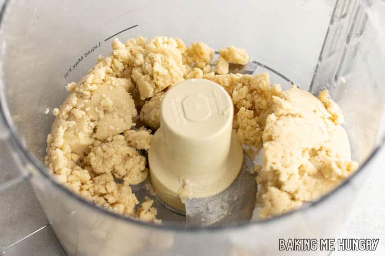 dough in food processor