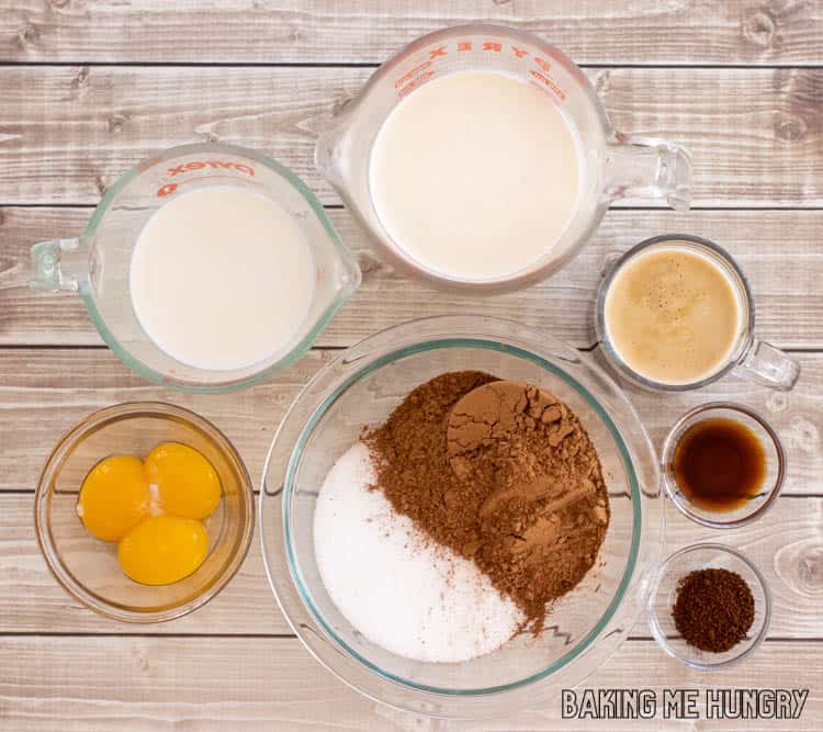 ingredients in small bowls