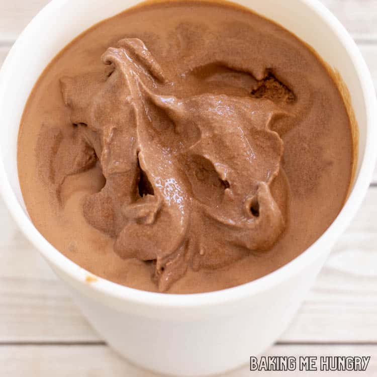 quart container with chocolate coffee ice cream recipe
