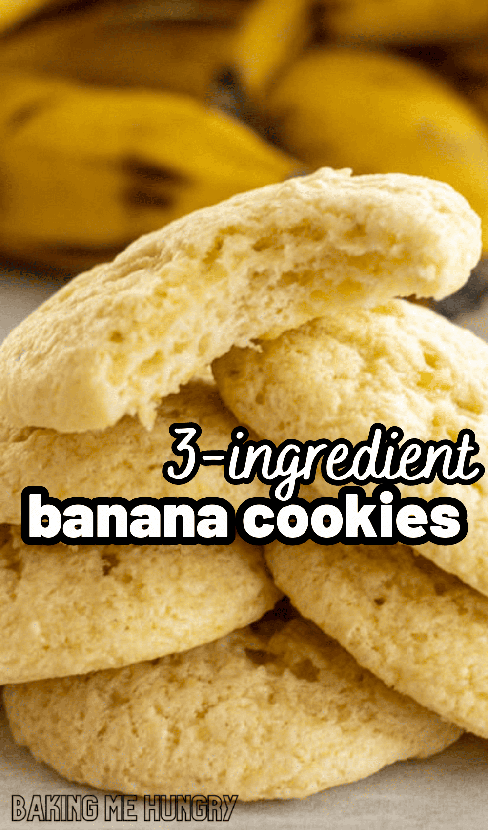 3-Ingredient Banana Cookies : No Oatmeal Or Peanut Butter