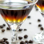 pinterest image for virgin espresso martini recipe