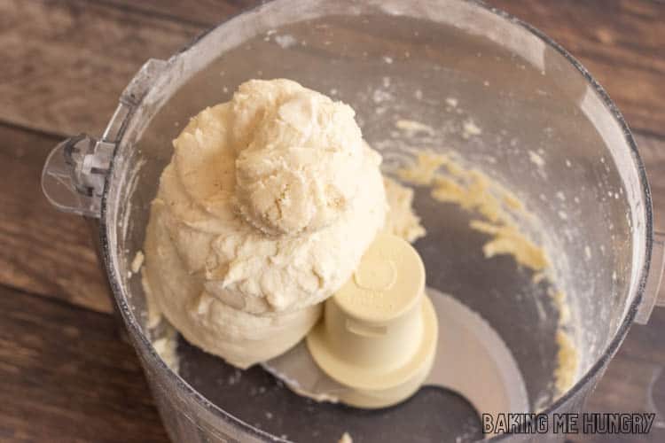 dough ball in food processor