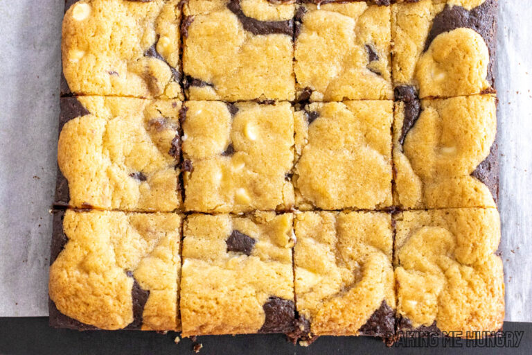 Marbled Cookie Brownies Recipe Chocolate Chip Brownie Bars