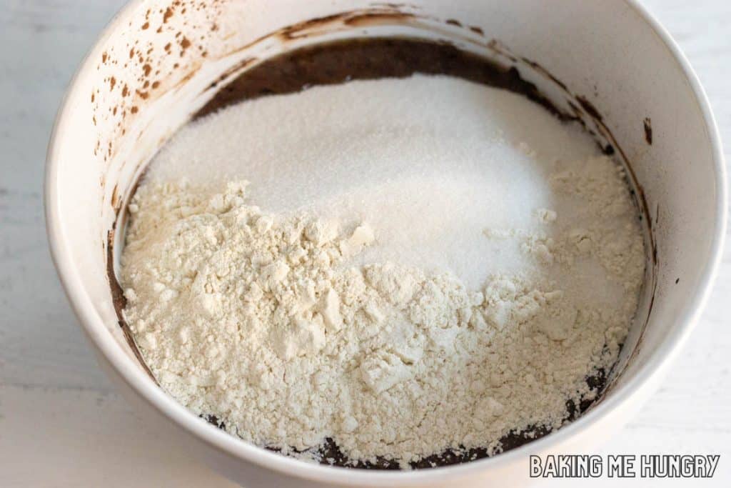 dry ingredients in bowl
