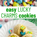 pinterest image for lucky charms cookies