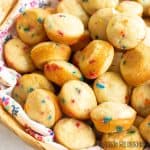 little bites muffin recipe in basket