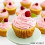 cupcake on pedestal stand