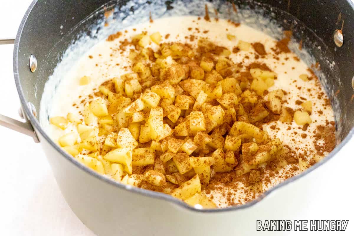Rice Pudding with Apples | Easy Stovetop Recipe