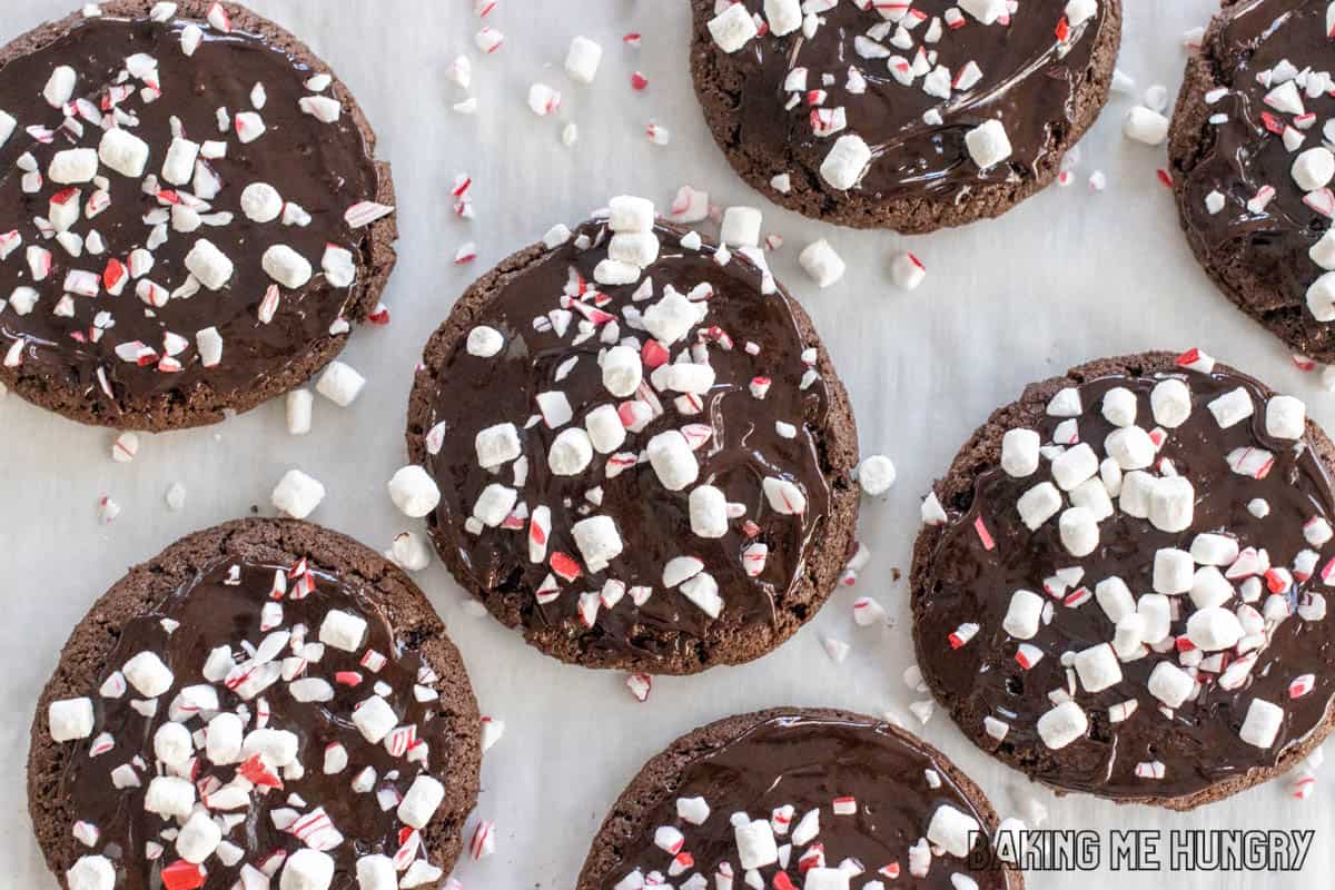 Peppermint Hot Chocolate Cookies Recipe