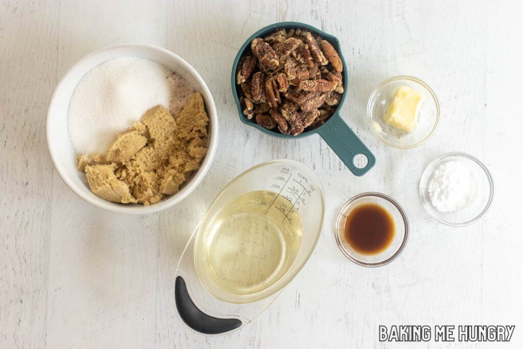 ingredients in small bowls