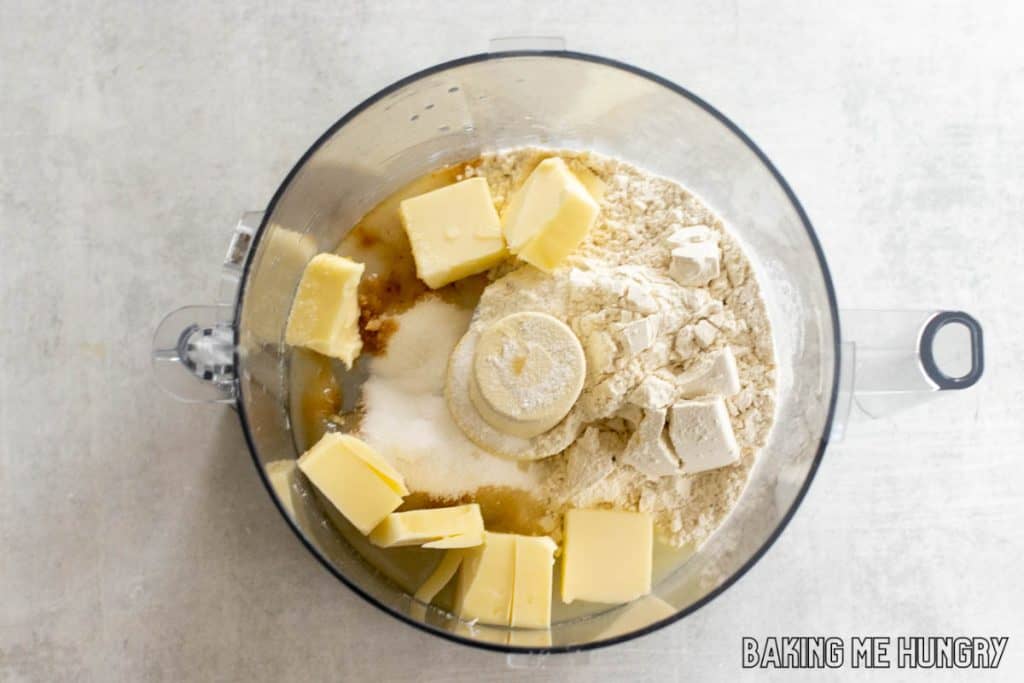 ingredients in food processor