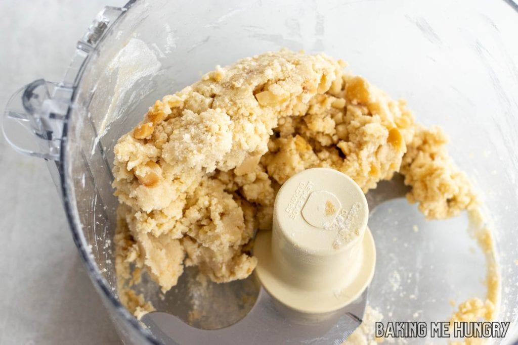 dough in food processor