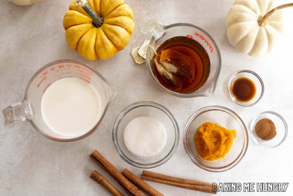 ingredients in small bowls