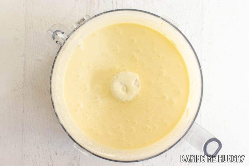 batter in food processor