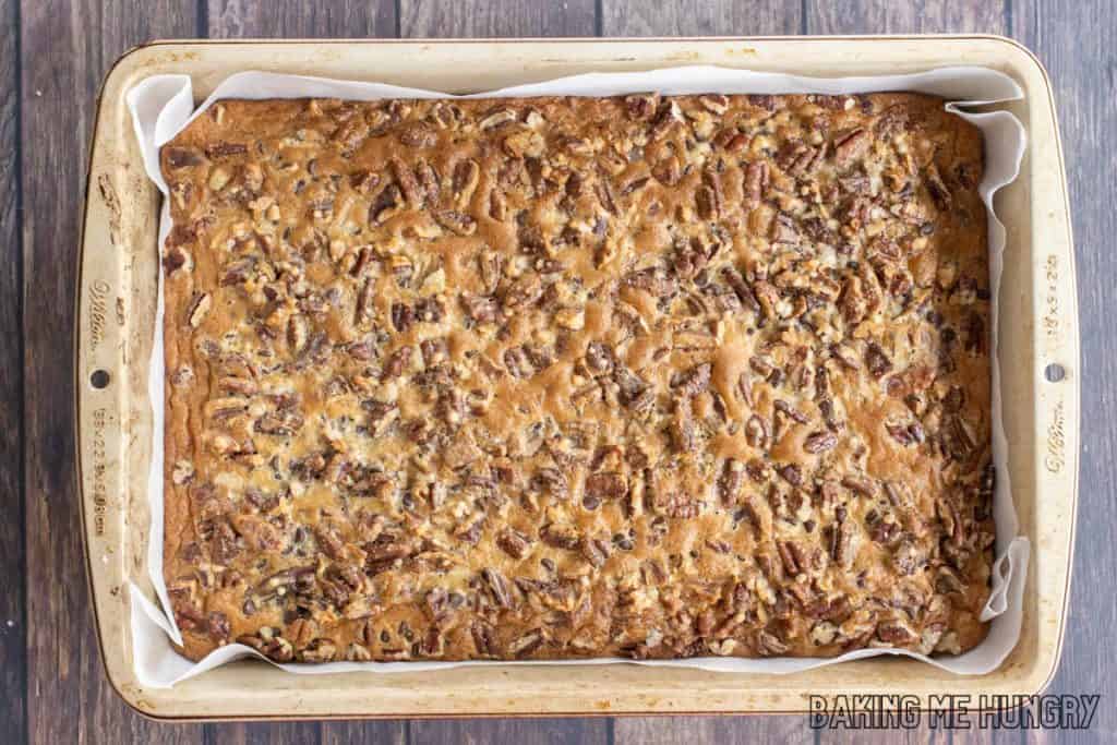 baked bars in pan