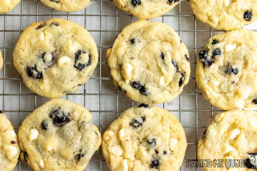 cookies on wire rack
