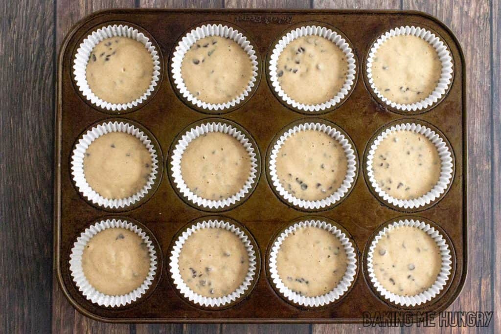 batter in paper liners