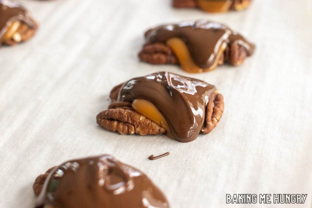 chocolate added on top