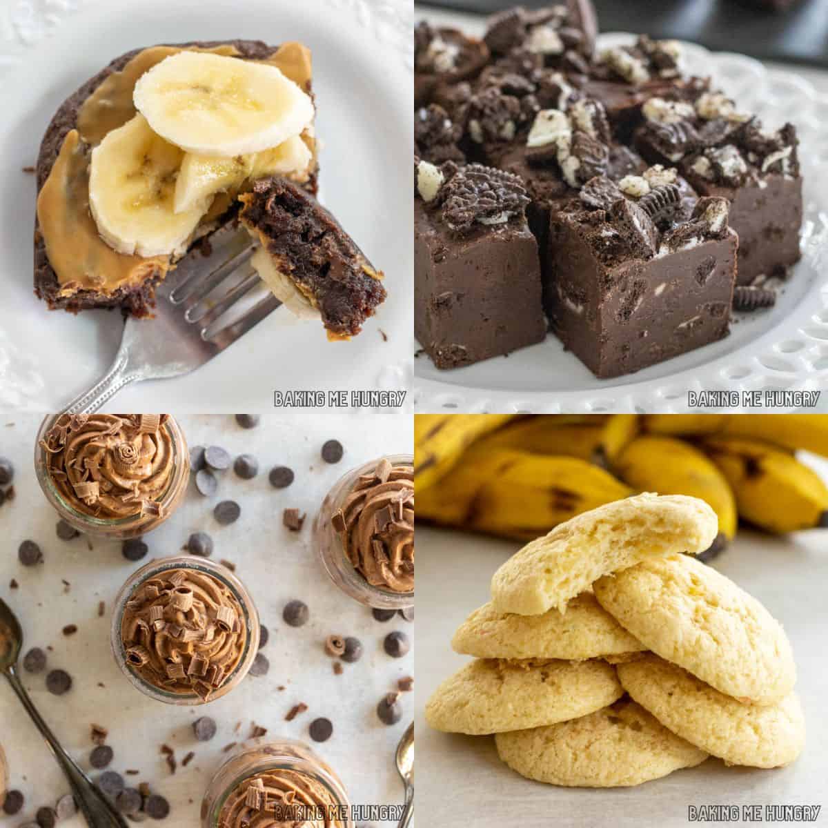 3 ingredient recipes collage