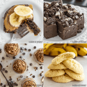 3 ingredient recipes collage