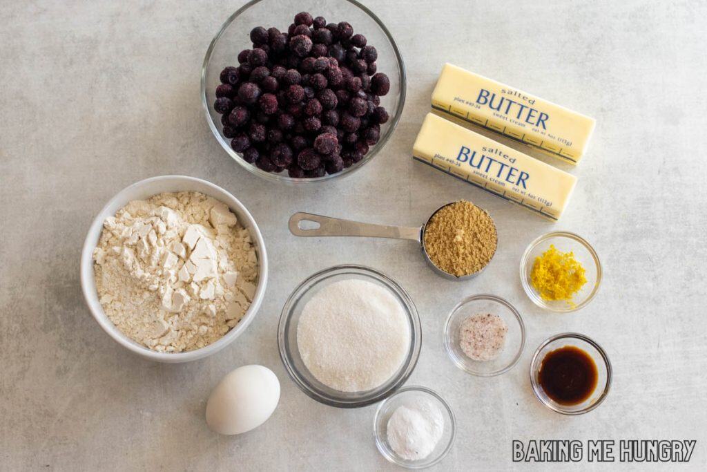 ingredients in small bowls