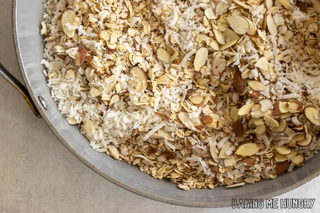 ingredients in frying pan