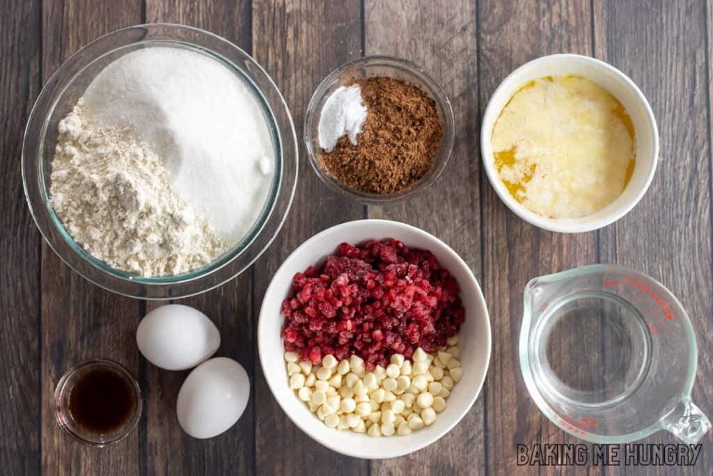 ingredients in small bowls