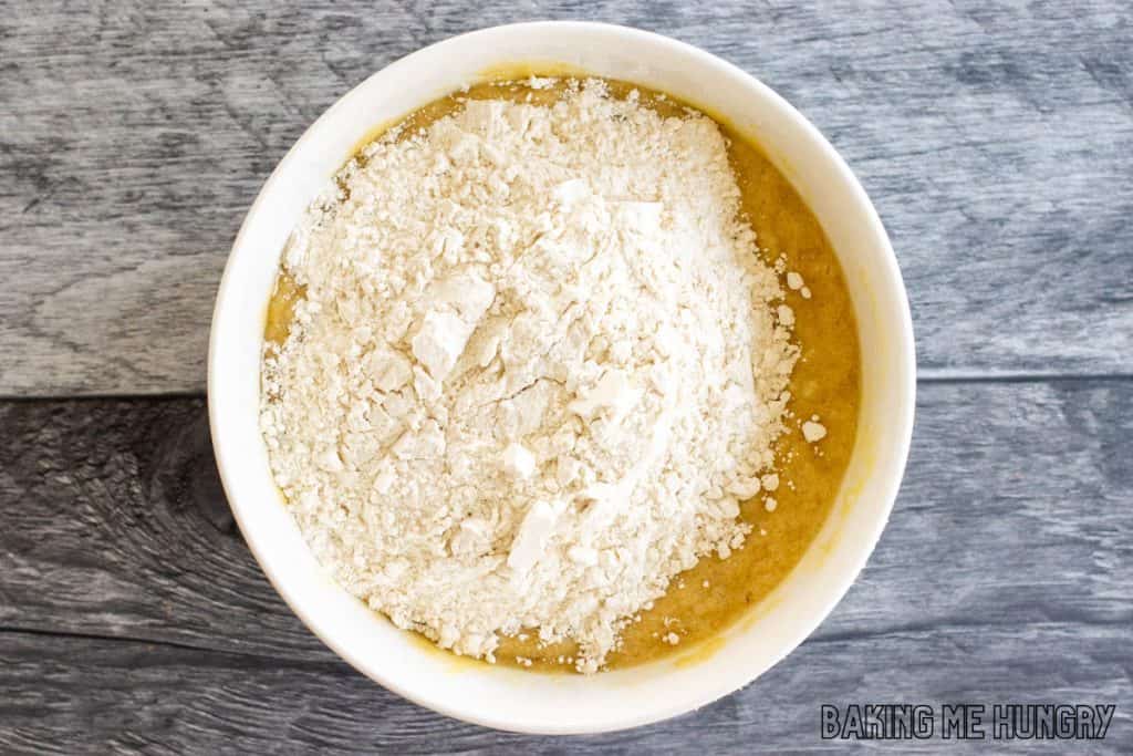 dry ingredients in bowl