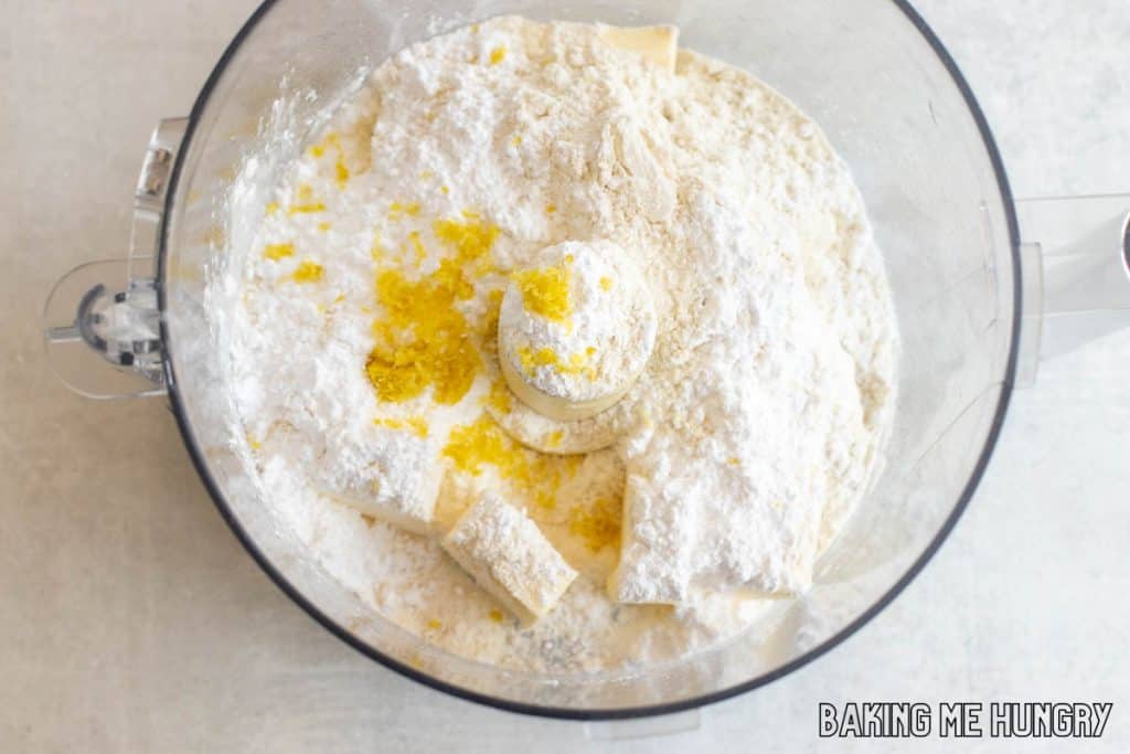 ingredients in food processor