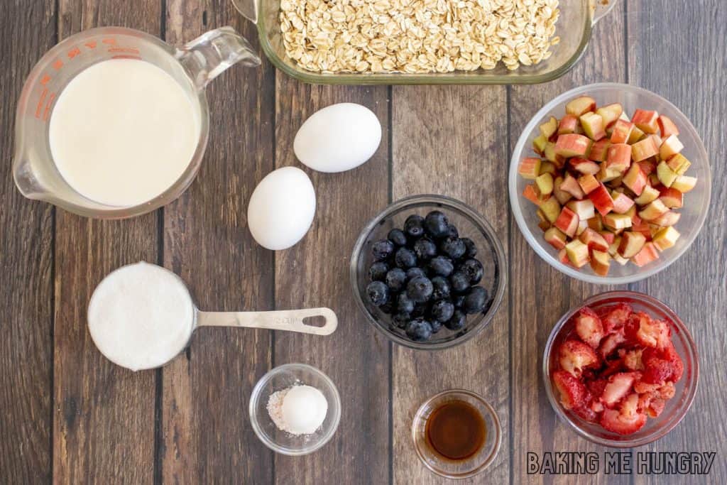 ingredients in small bowls