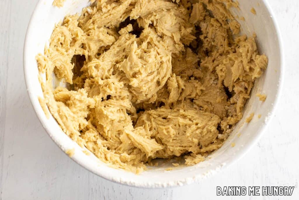 dry ingredients added