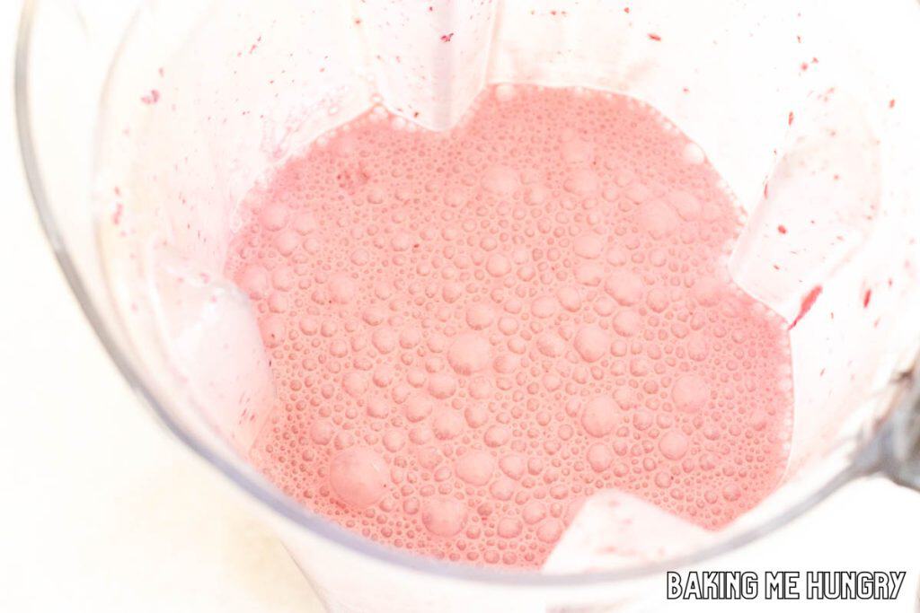 liquid in blender