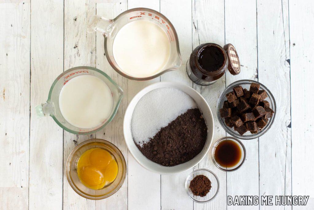ingredients in small bowls