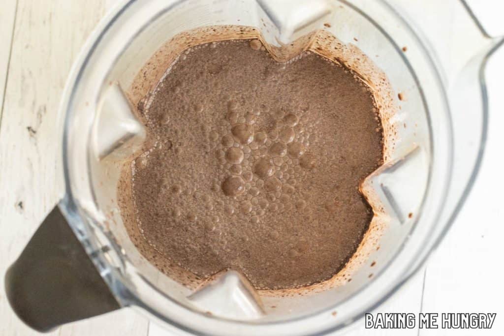 liquid in blender