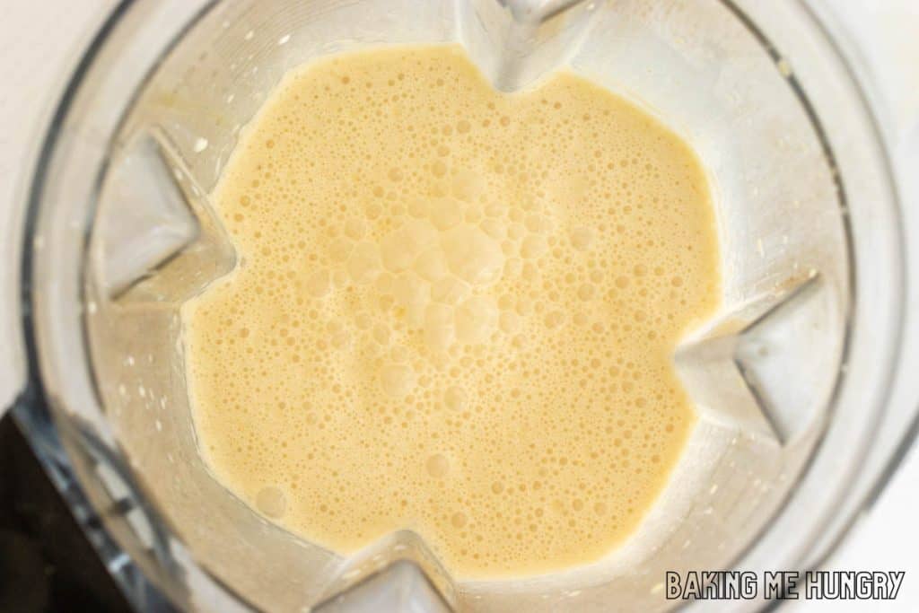 liquid in blender