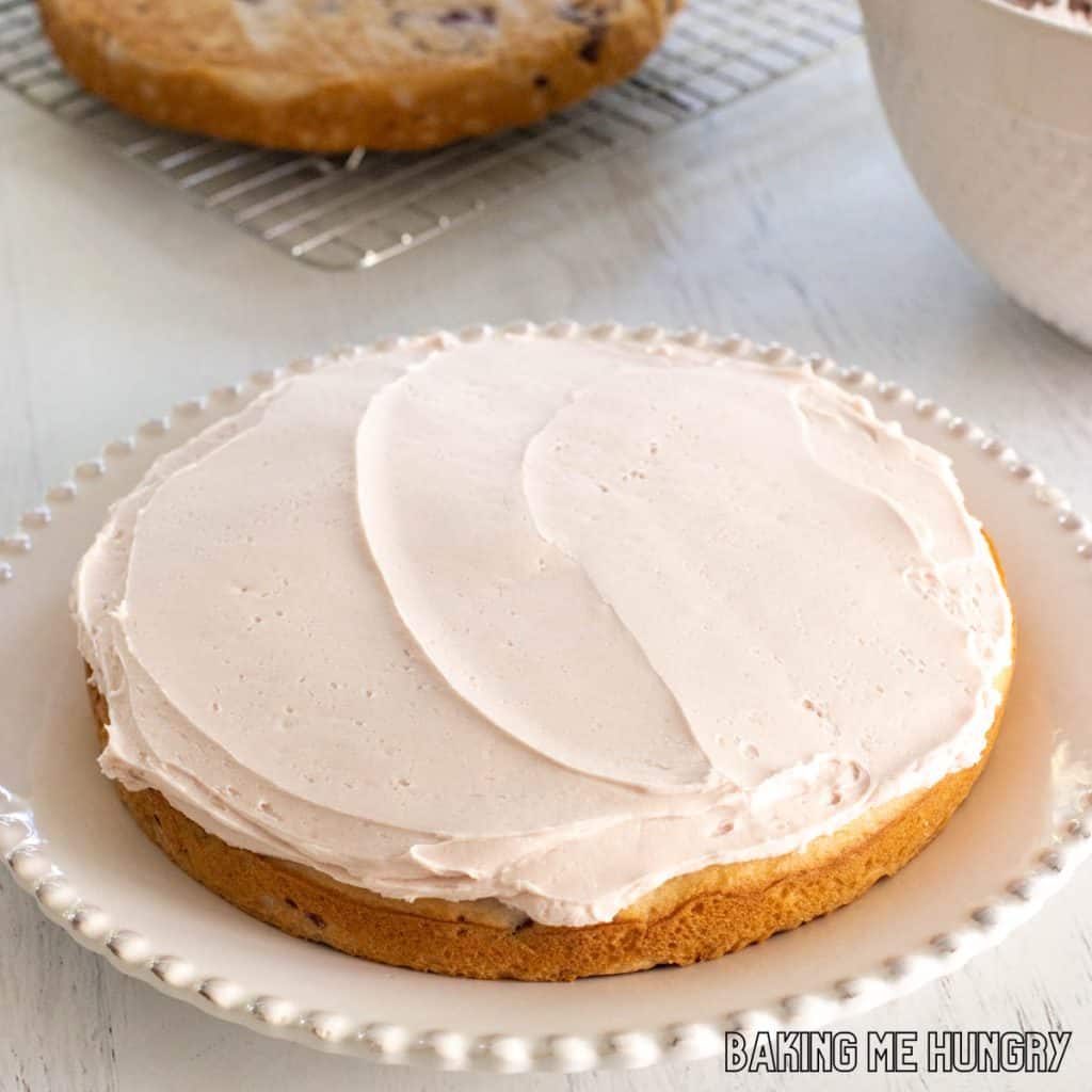 icing on bottom layer