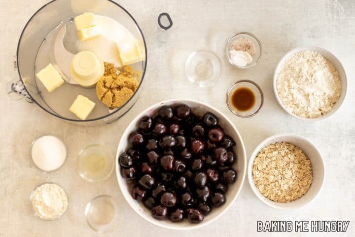 Fresh Cherry Crumble Recipe - Easy Homemade Dessert