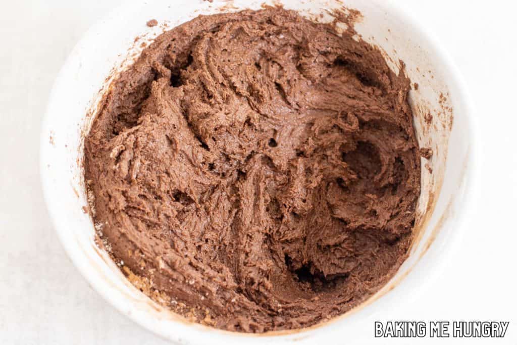mixed batter in bowl