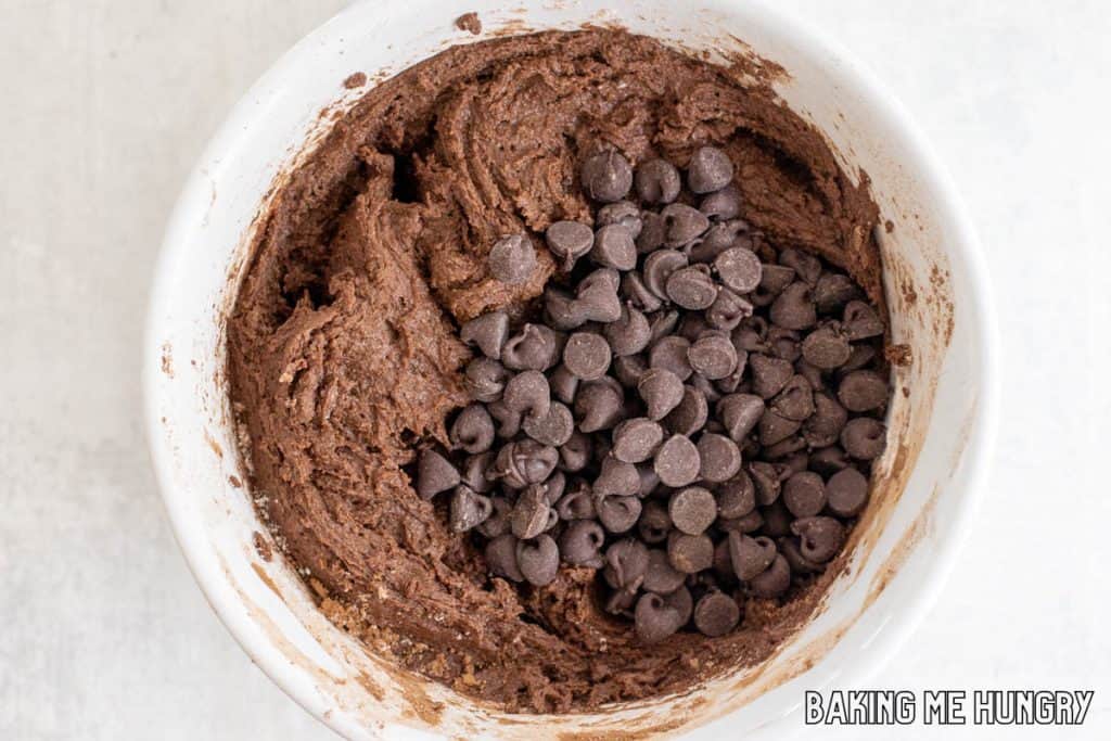 chocolate chips added
