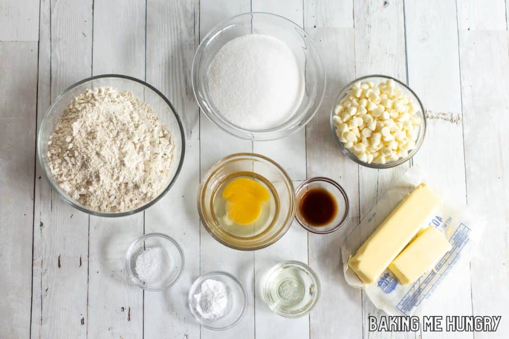 ingredients in small bowls