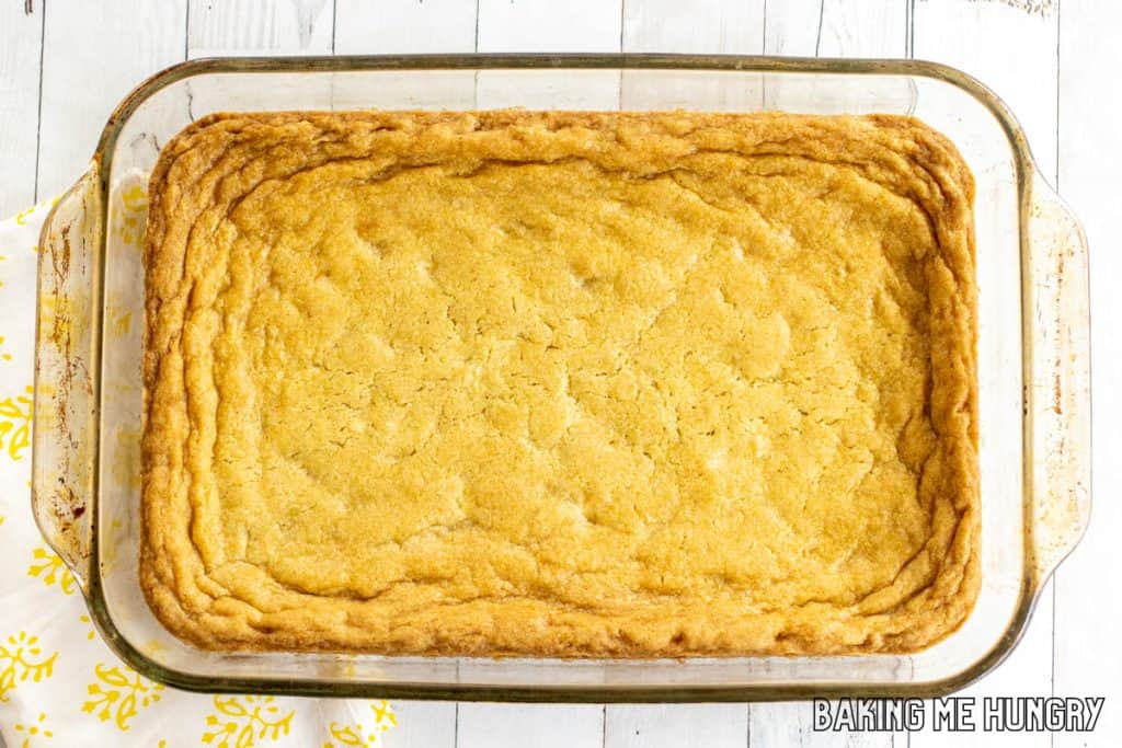 baked bars in pan