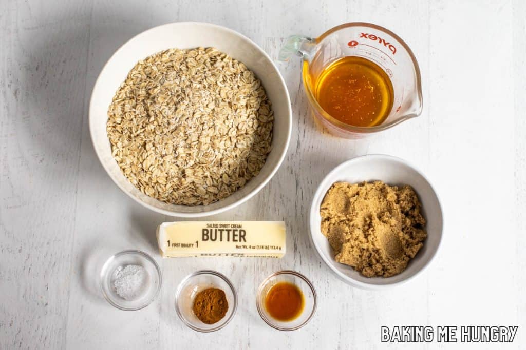 ingredients in small bowls